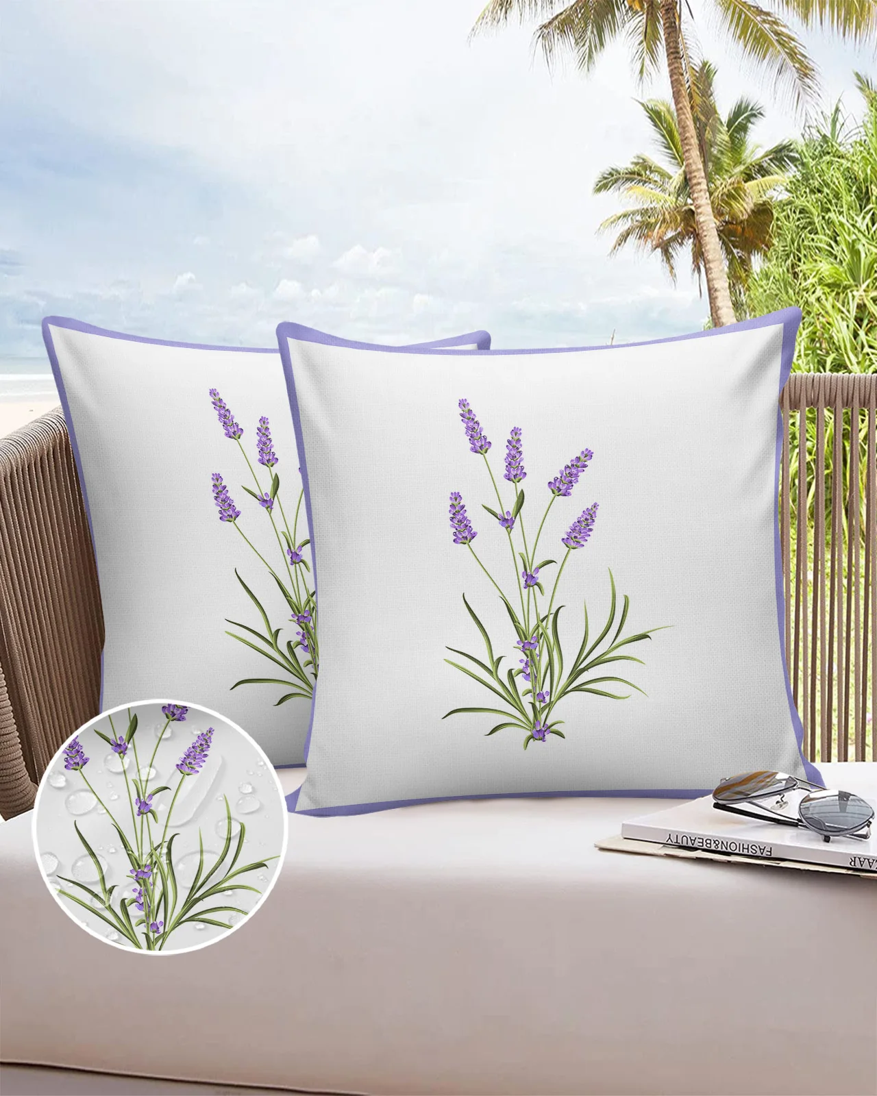 

2/4 шт., водонепроницаемые чехлы для подушек, 40/45/50/60/66 см