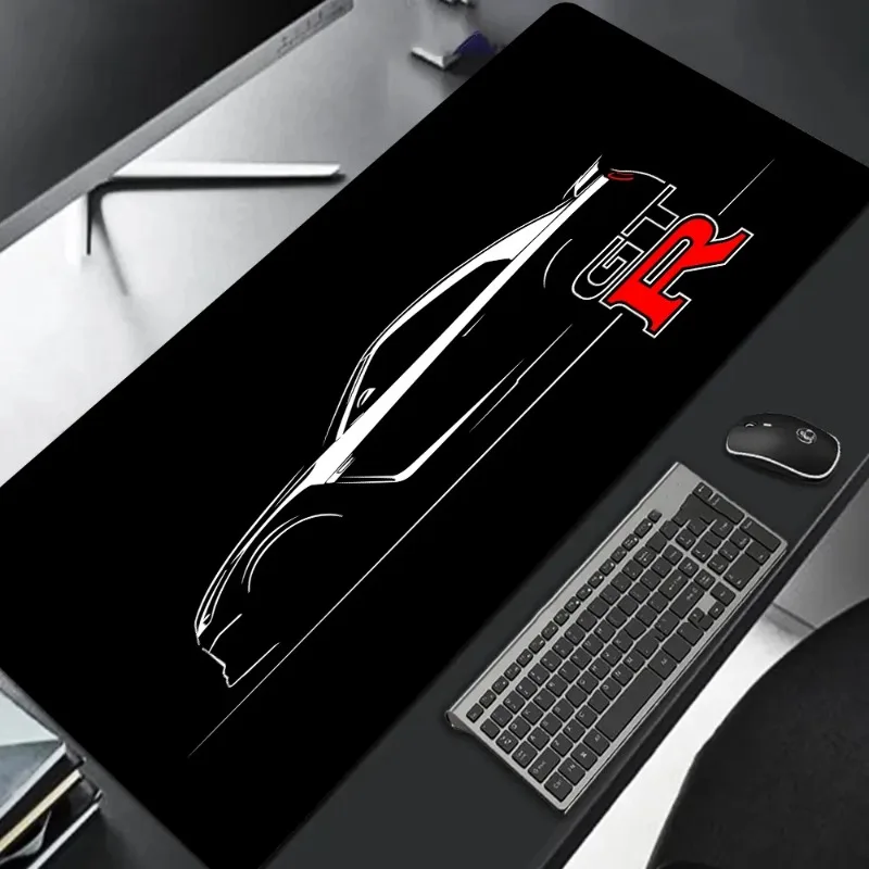 Фото Racing GTR Sports Car Профессиональный игровой коврик для мыши Большой компьютерный офисный игровой коврик Резиновые нескользящие игровые аксессуары Коврик для клавиатуры №2