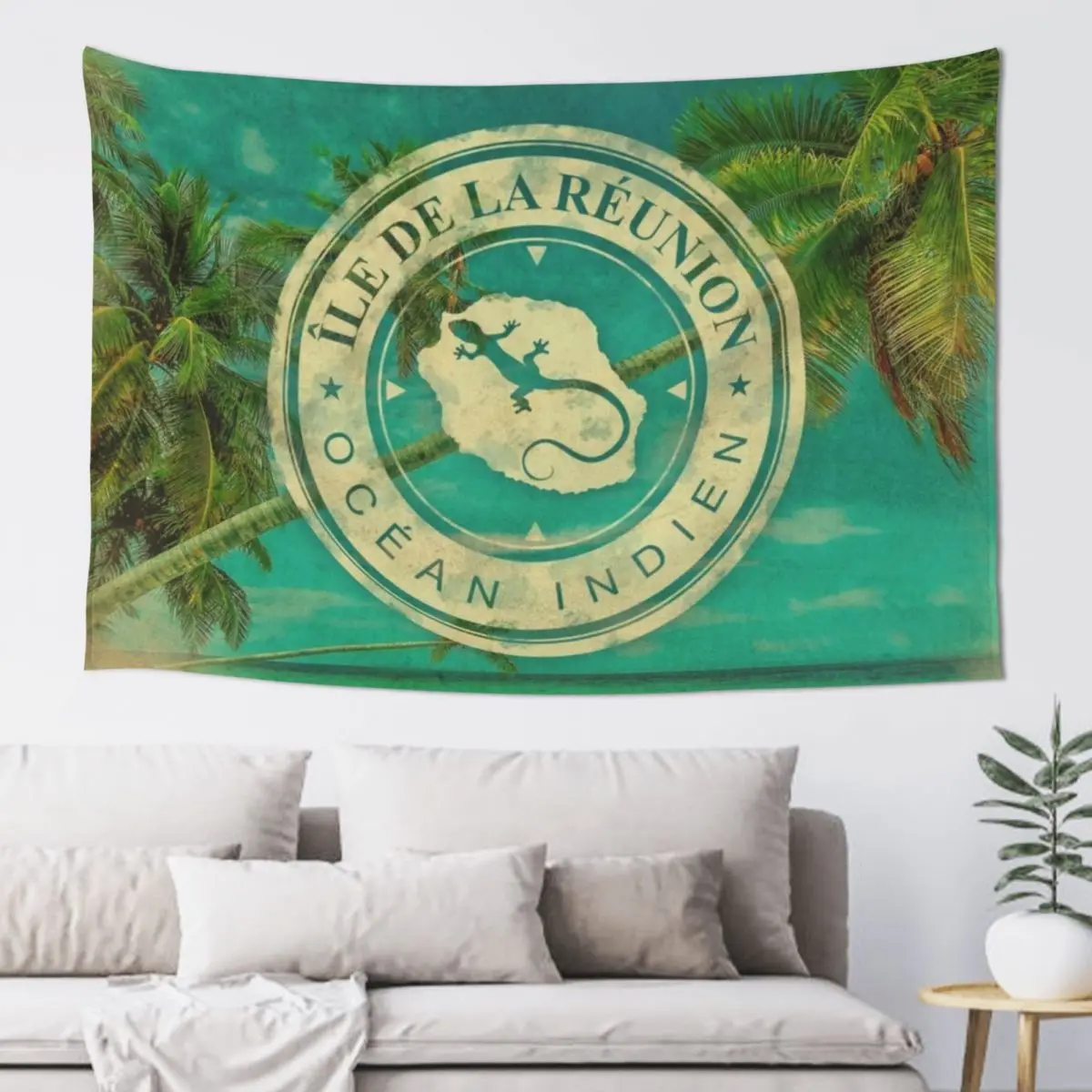 Ile de La Reunion - 974 гобелен декор для комнаты в корейском стиле