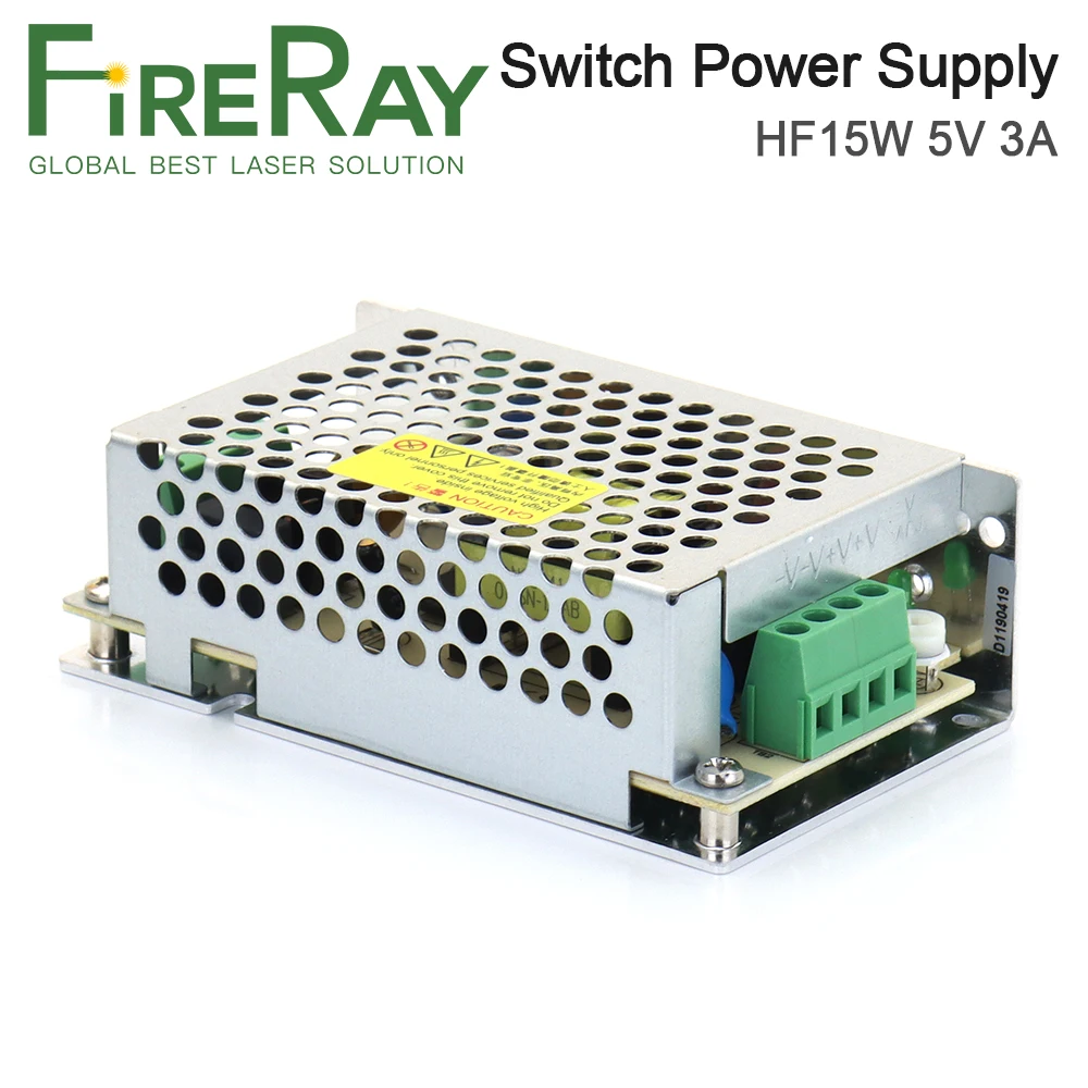 Источник питания FireRay HF15W-S-5 DC5V 3A 15W для контроллера лазерной маркировочной машины