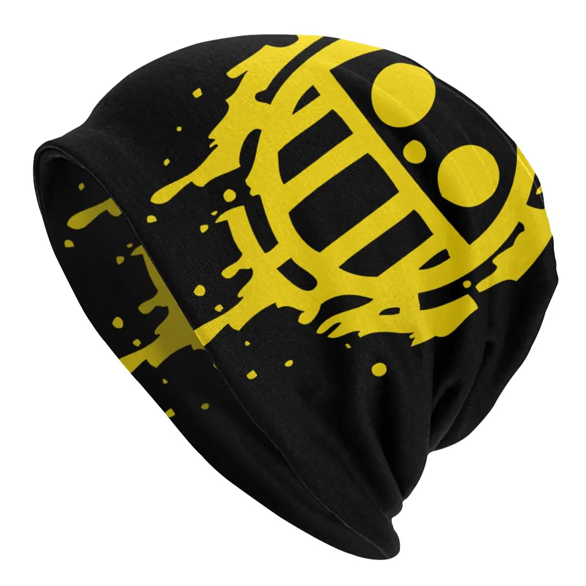 

Уличная одежда, зимняя теплая Женская и мужская вязаная шапка унисекс, цельнокроеные шапки манга, облегающие шапки, шапки, шапки с рисунком ...