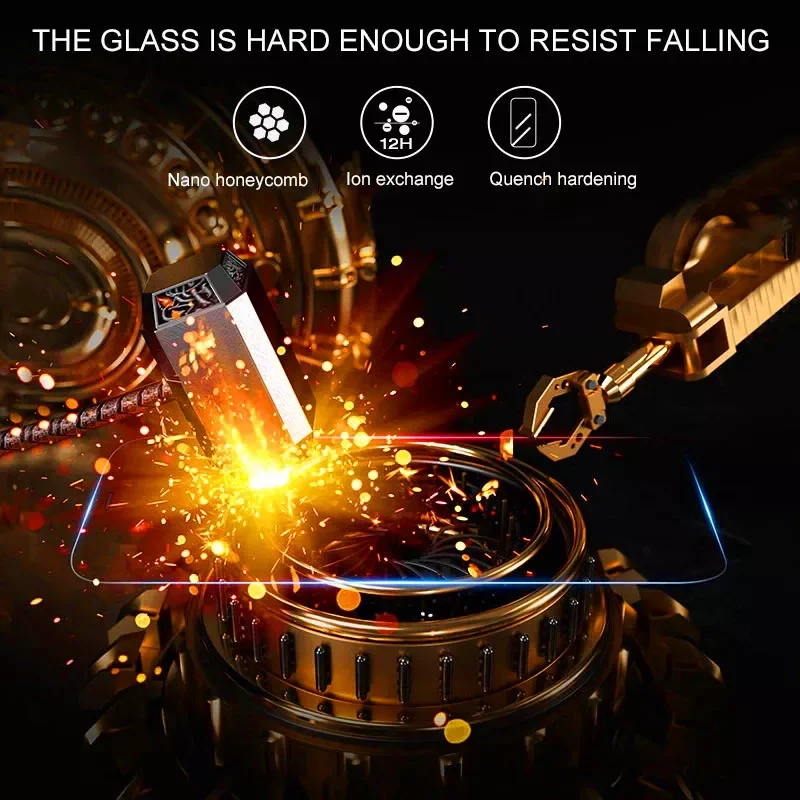 1000D Tempered Glass For iPhone 13 12 Pro Max Screen Protector For 11 Pro Max 8 7 6 Plus X XS XR 12 Mini SE 2020 Ultra HD Glass