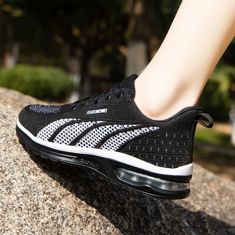 Women Running Shoes Air Cushion Ladies Casual Sneakers Free Shipping Summer Outdoor Jogging Shoes Female Athletic Sports Trainer