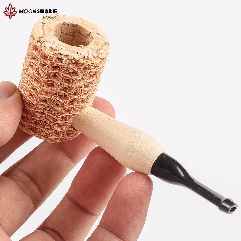 

MOONSHADE Disposable Corn Pipe Corn Cob Pipe for Smoking Weed Tobacco Pipe for Entertain Friends Dry Herb Smoking Accessories