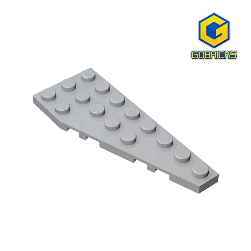 GDS-553 Клинок пластина 8 x 3 правая совместимая с lego 50304 деталями детских