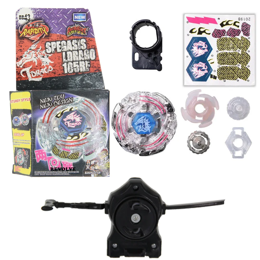 B-X TOUPIE BURST BEYBLADE saviour valkyrie Earth Eagle Aquila 145WD BB47 ripper Simple Packing + Black Pull Line Launcher