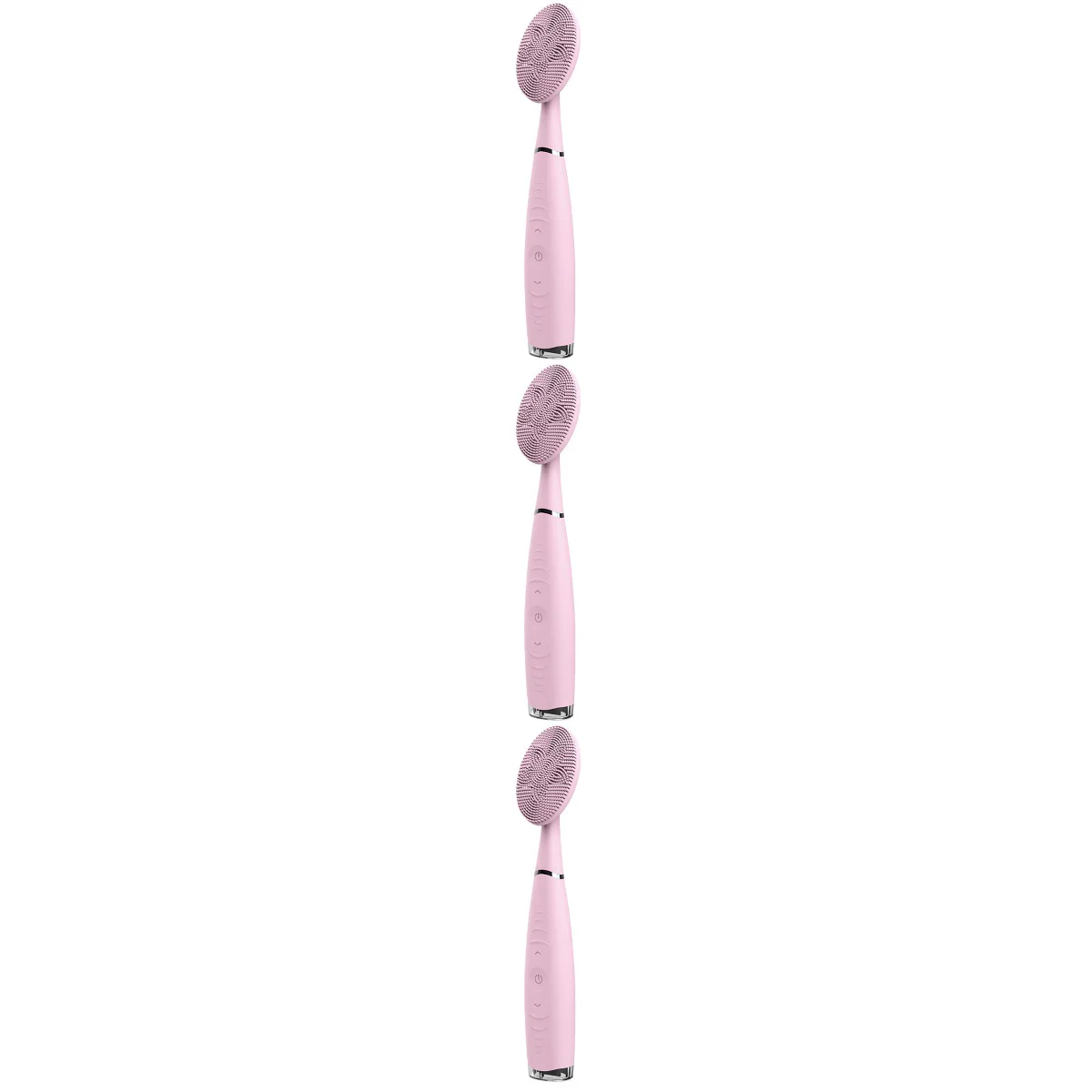 

3pcs Handheld Facial Cleanser Electric Face Washing Cleaner Facial Cleansing Brush Pore Deep Cleansing Face Brush )