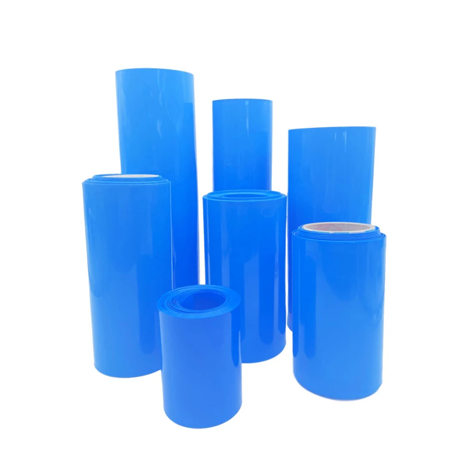 1KG 18650 Lithium Battery Heat Shrink Tube Li-ion Wrap Cover Skin PVC Shrinkable Tubing Film Sleeves Insulation Sheath