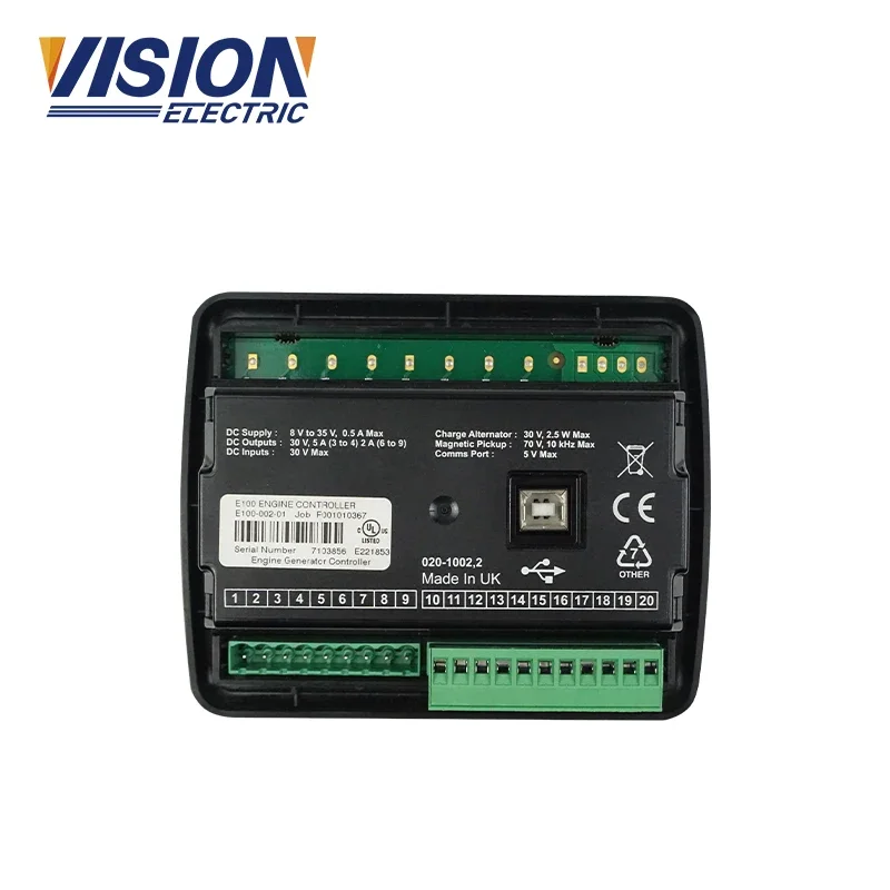 Запчасти для генератора контроллеры глубоководной воды DSE E100 оригинальный