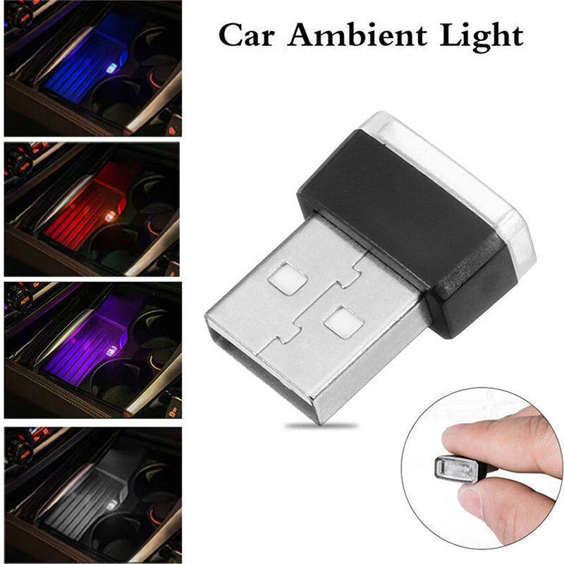 

USB LED Mini Car Interior Light Strip Flexible Neon Atmosphere Tube Neon Lamp