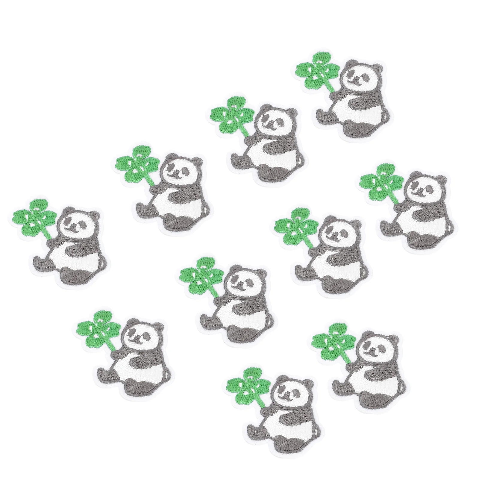 

10Pcs Embroidery Patrick's Day DIY Clothes Clothes DIY for Decor