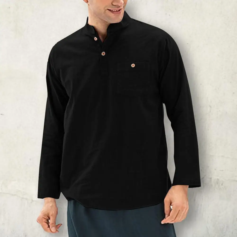 

Simple Great Pure Color Summer Top Casual Spring Shirt Loose for Home