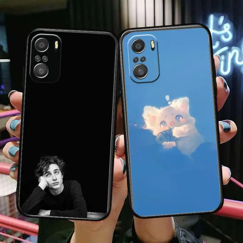 

HD-choose what you like Phone Case For xiaomi mi 11 Lite pro Ultra 10s 9 8 MIX 4 FOLD 10T 5g Black Cover Silicone Back Prett