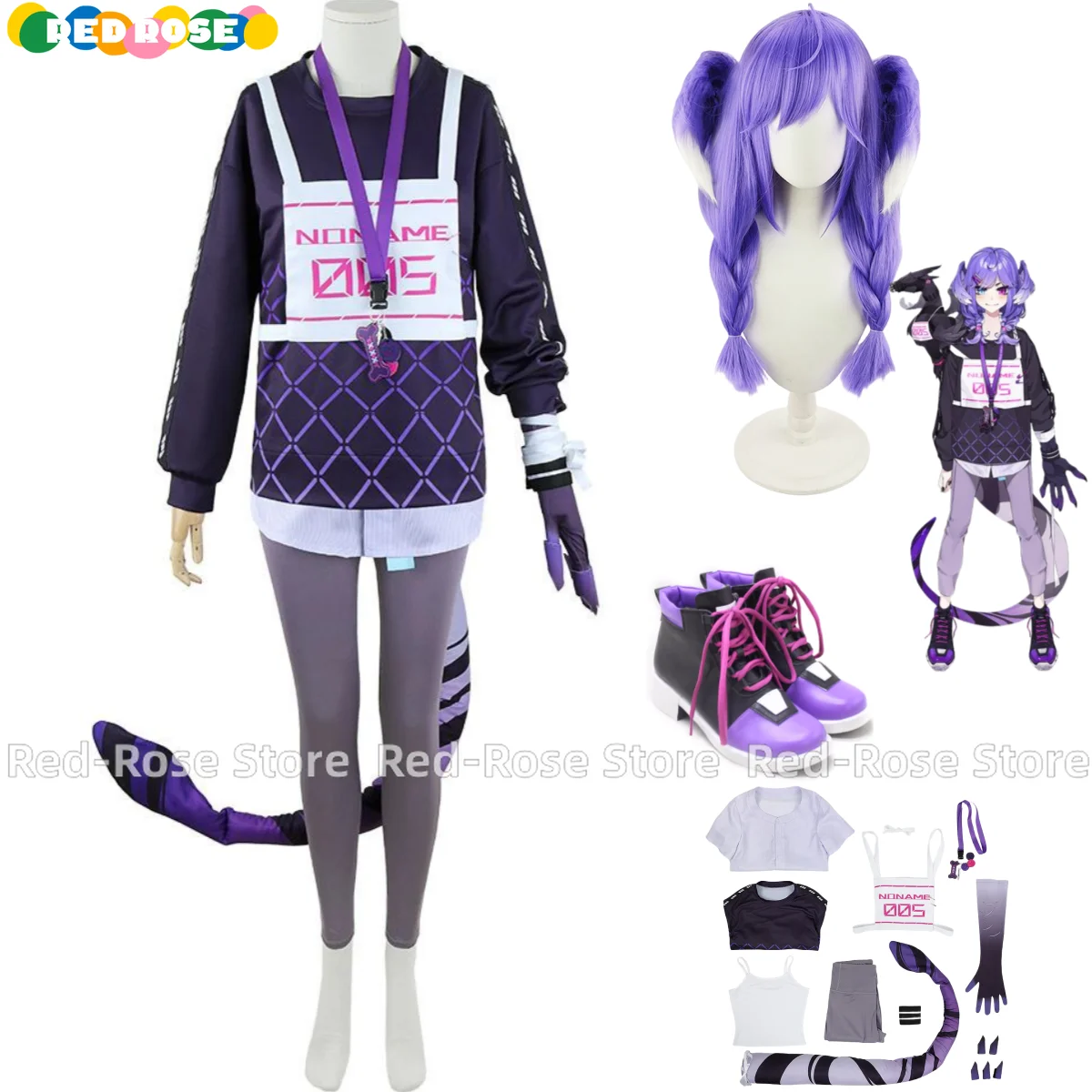 Костюм для косплея из аниме Виртуальный ювелир