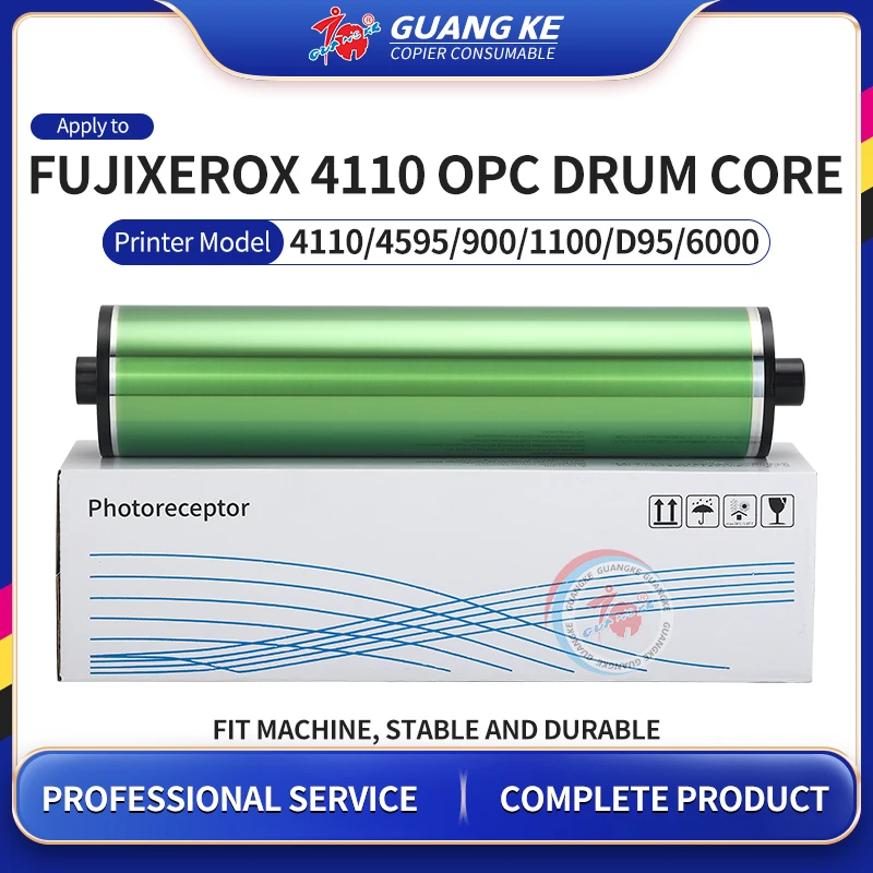 Opc Drum + Cleaning Blade for Xerox Blade 4110 4112 4595 900 1100 D95 D110 D125 136 6000 7000 6080 7080 FUJI Toner Cartridge