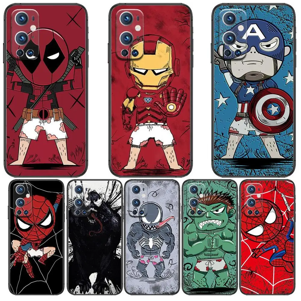 

funny marvel heroes For OnePlus Nord N100 N10 5G 9 8 Pro 7 7Pro Case Phone Cover For OnePlus 7 Pro 1+7T 6T 5T 3T Case