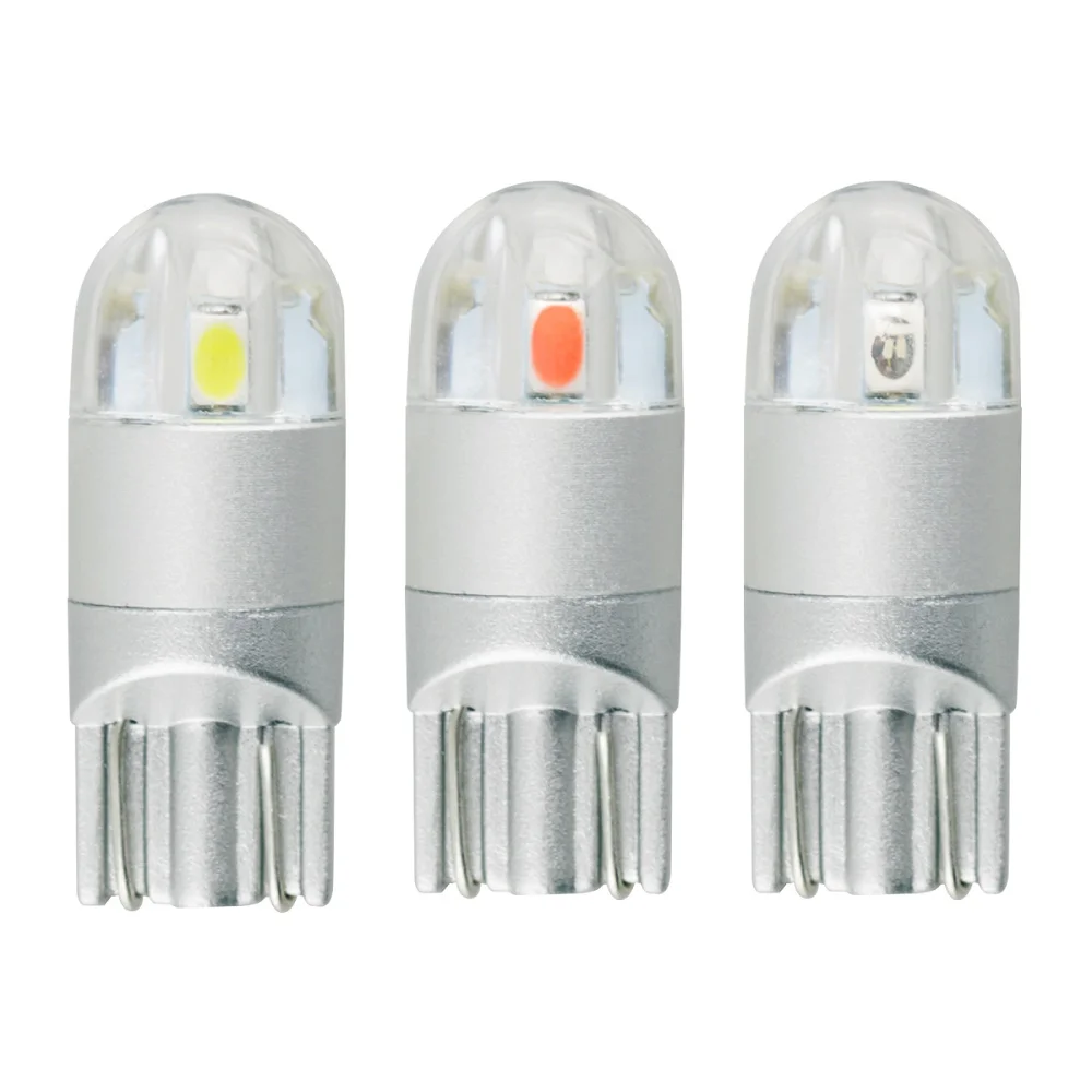 

20X High Quality T10 2SMD 2 SMD 3030 LED W5W WY5W 2825 192 921 168 501 Auto Wedge Lamp Car Marker Light Door Map Dome Bulb DC12V