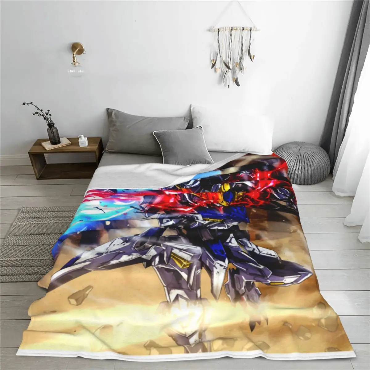 Gdm одеяло Barbatos Lupus REX покрывало на кровать мягкое Ins Wind