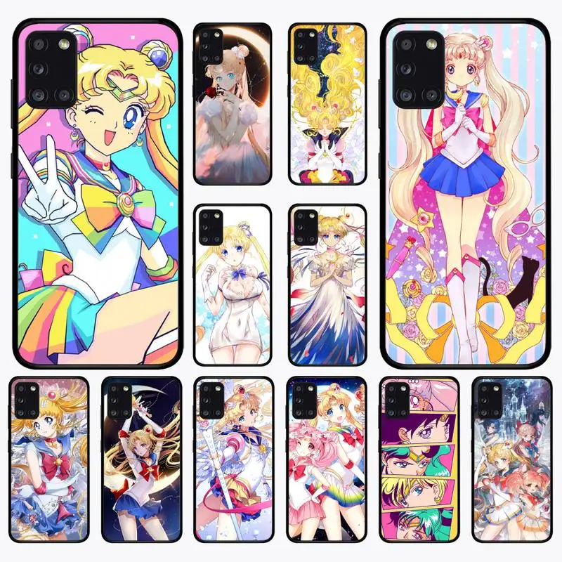 

BANDAI Sailor Moon Phone Case for Samsung A 51 30s 71 21s 10 70 31 52 12 30 40 32 11 20e 20s 01 02s 72 cover