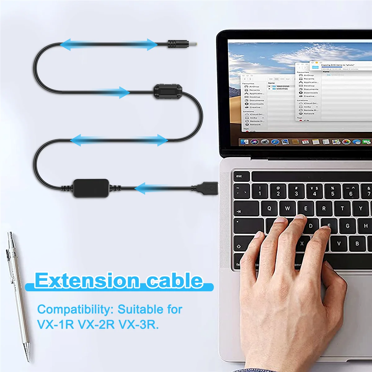 Фото SYJZ USB-кабель для зарядного устройства, зарядное устройство для YAESU VX-1R VX-2R VX-3R, зарядное устройство для рации YAESU №2