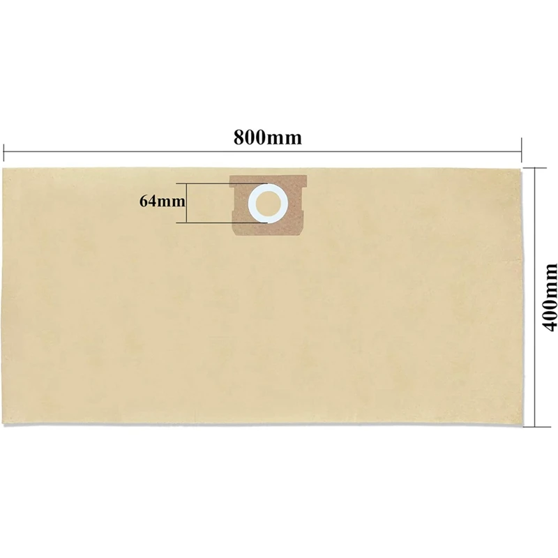 12 шт. пылесборник для Dewalt 6-10 галлонов влажный/сухой магазин пылесосы DXV06P DXV09P DXV10P