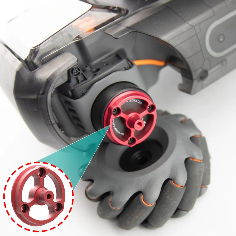 Для DJI Robomaster S1 учебный робот алюминиевый сплав колесный соединитель Адаптер для шин анти-столкновение анти-износ защитные аксессуары Для DJI Robomaster S1 учебный робот алюминиевый сплав колесный соединитель Адаптер для шин анти-столкновение анти-износ защитные аксессуары