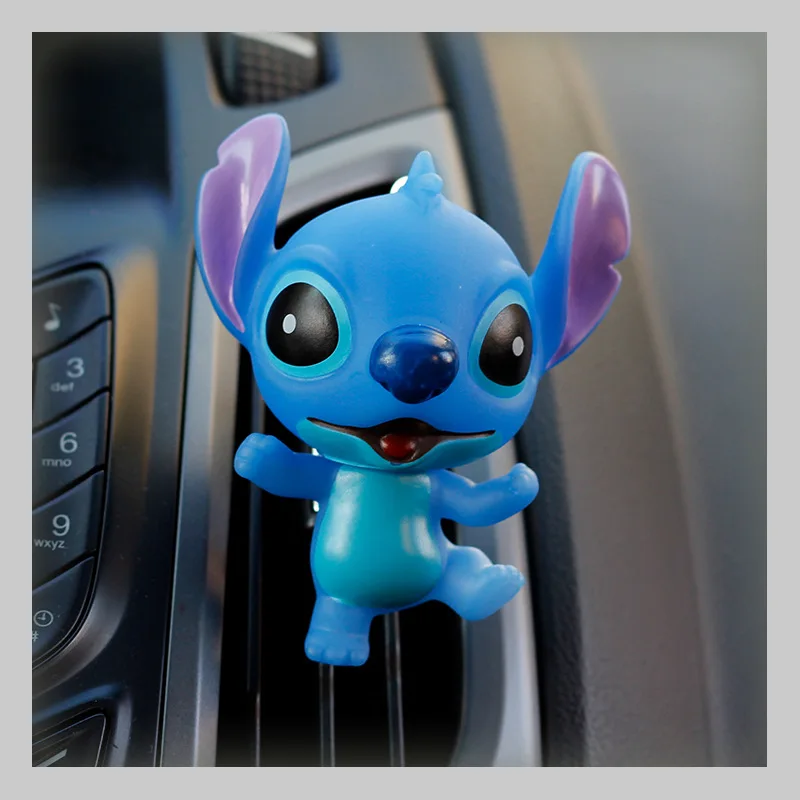 

Disney Anime Stitch and Lilo Kawaii Car Air Freshener Vent Clip Perfume Smell Vent Car Interior Accessories Car Aromatherapy