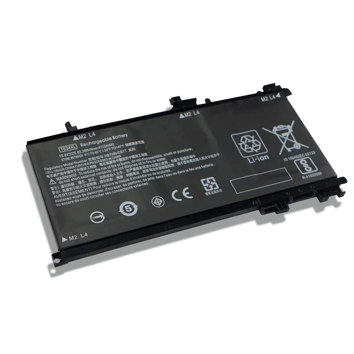 Батарея TE04XL для HP OMEN 15-AX200 15-AX218TX 15-AX210TX 15-AX235NF 15-AX202N 15-BC200 HSTNN-DB7T 905277-855 15 4 В 63 3 Втч