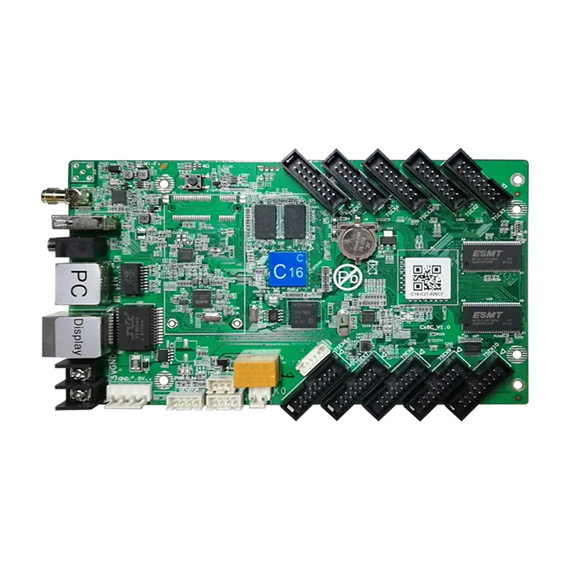 Полноцветный Асинхронный контроллер Huidu C16C система управления светодиодный