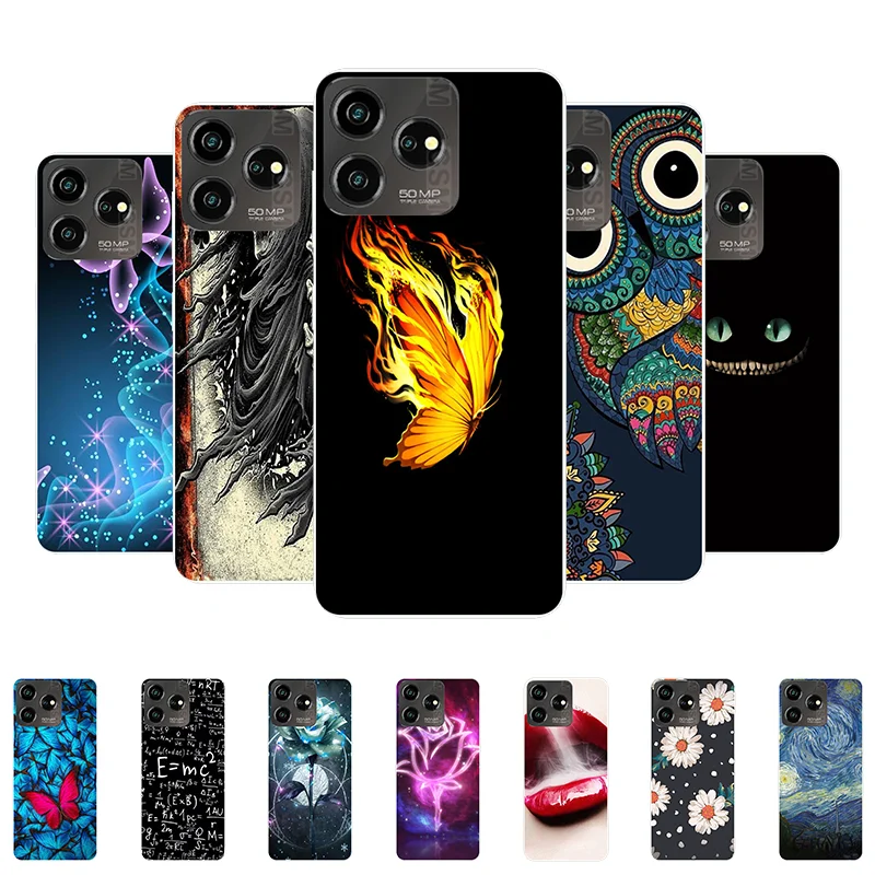 Чехол для ZTE Axon 50 Lite Прохладный Мода телефона 8050 мягкий силикон Задняя крышка Axon50