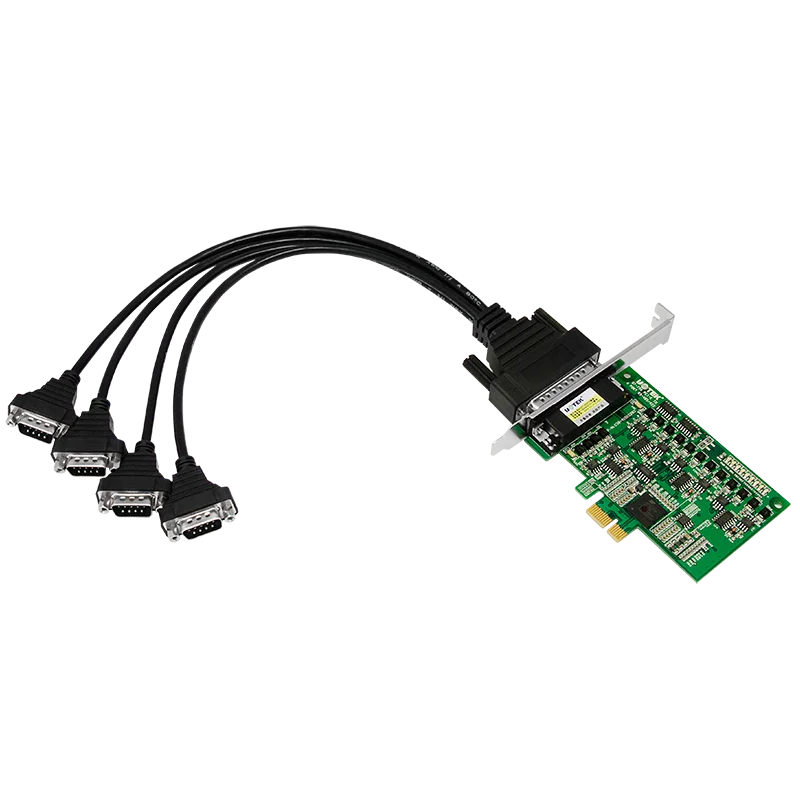 UOTEK Industrial PCI-E к фотосессия серийная карта PCIE RS485 RS422 4 порта высокоскоростной