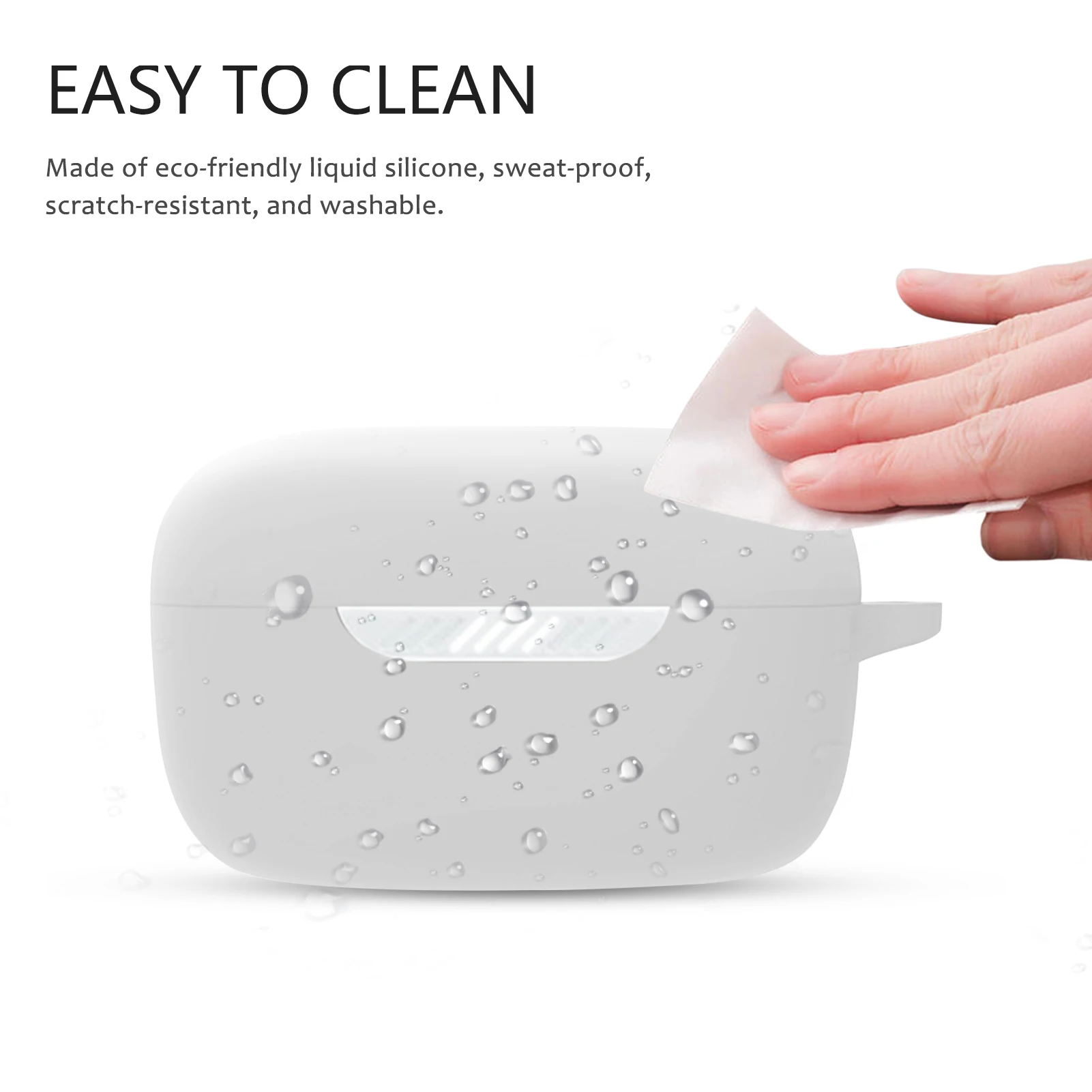 

Силиконовый защитный чехол для наушников JBL LIVE FREE NC