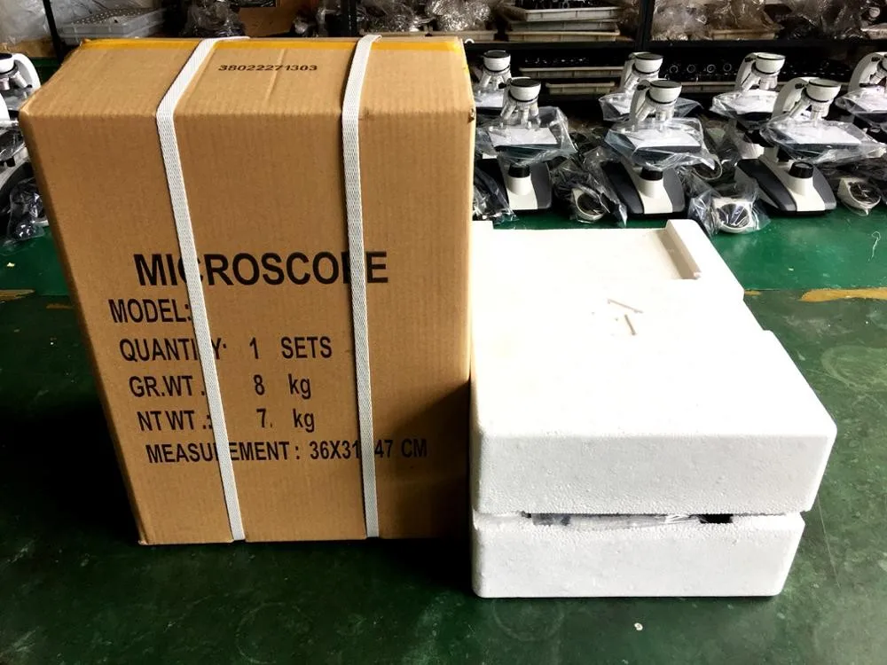 Бинокулярный микроскоп 40x-1000x стерео для лаборатории и школы цена производителя