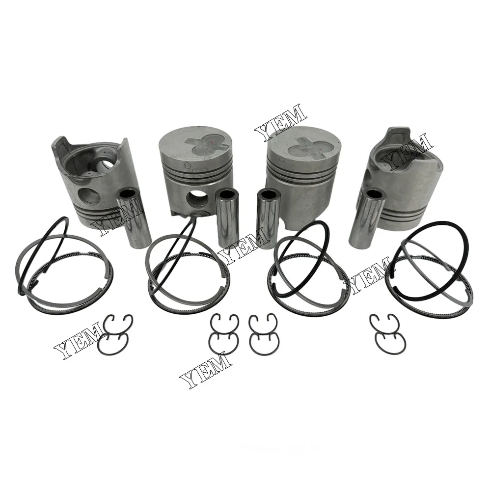 Комплект поршней цилиндра 2J для TOYOTA экскаватора дизельного трактора ENGNINE.