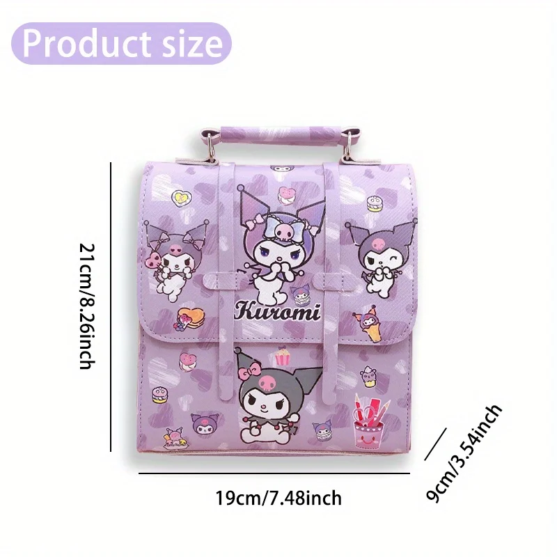Семейная Милая мультяшная Женская Ретро сумка Sanrio с сердцем 1 шт. через плечо
