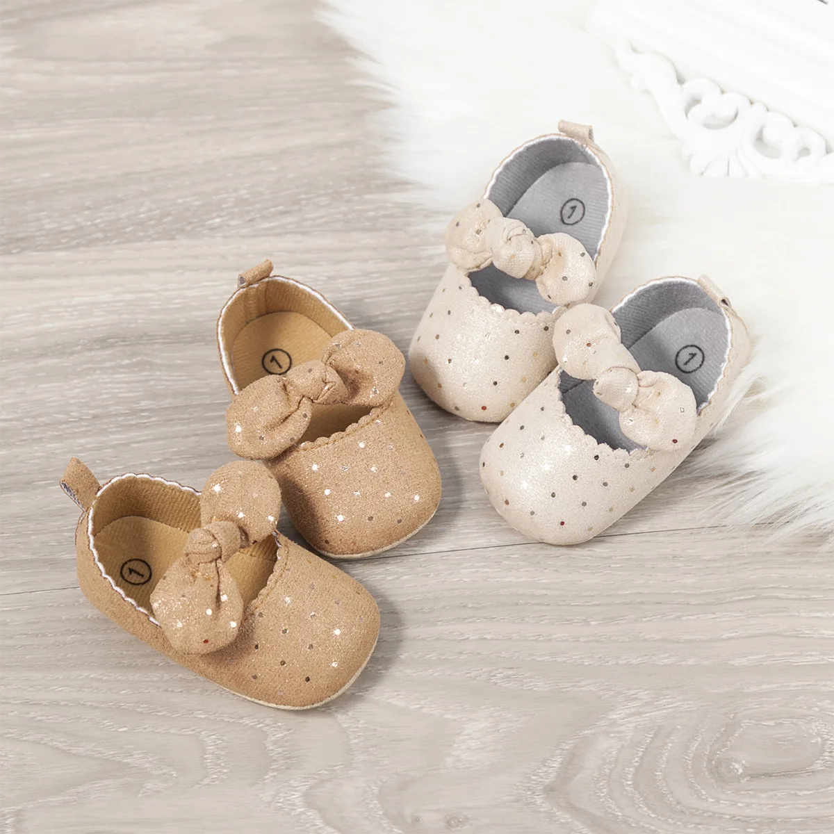 

Противоскользящие туфли для новорожденных девочек, мягкая подошва, удобная повседневная обувь для начинающих ходить детей 0-18 месяцев