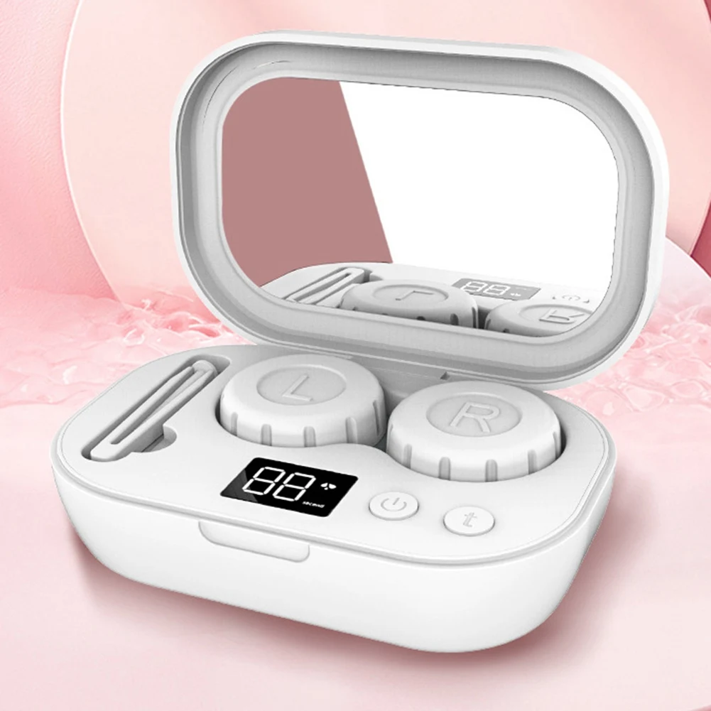 

Contact Lens Ultrasonic Cleaning Machine 58000Hz High Frequency Vibration Timing Rechargeable Cleaner