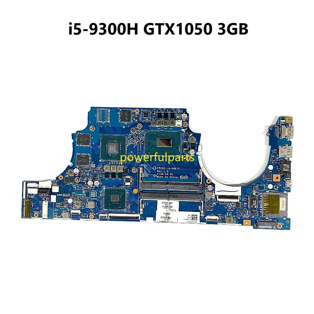 

100% работающая материнская плата HP 15-DK, модель Gtx1050 3G, графическая деталь FPC52, протестированная материнская плата, ОК