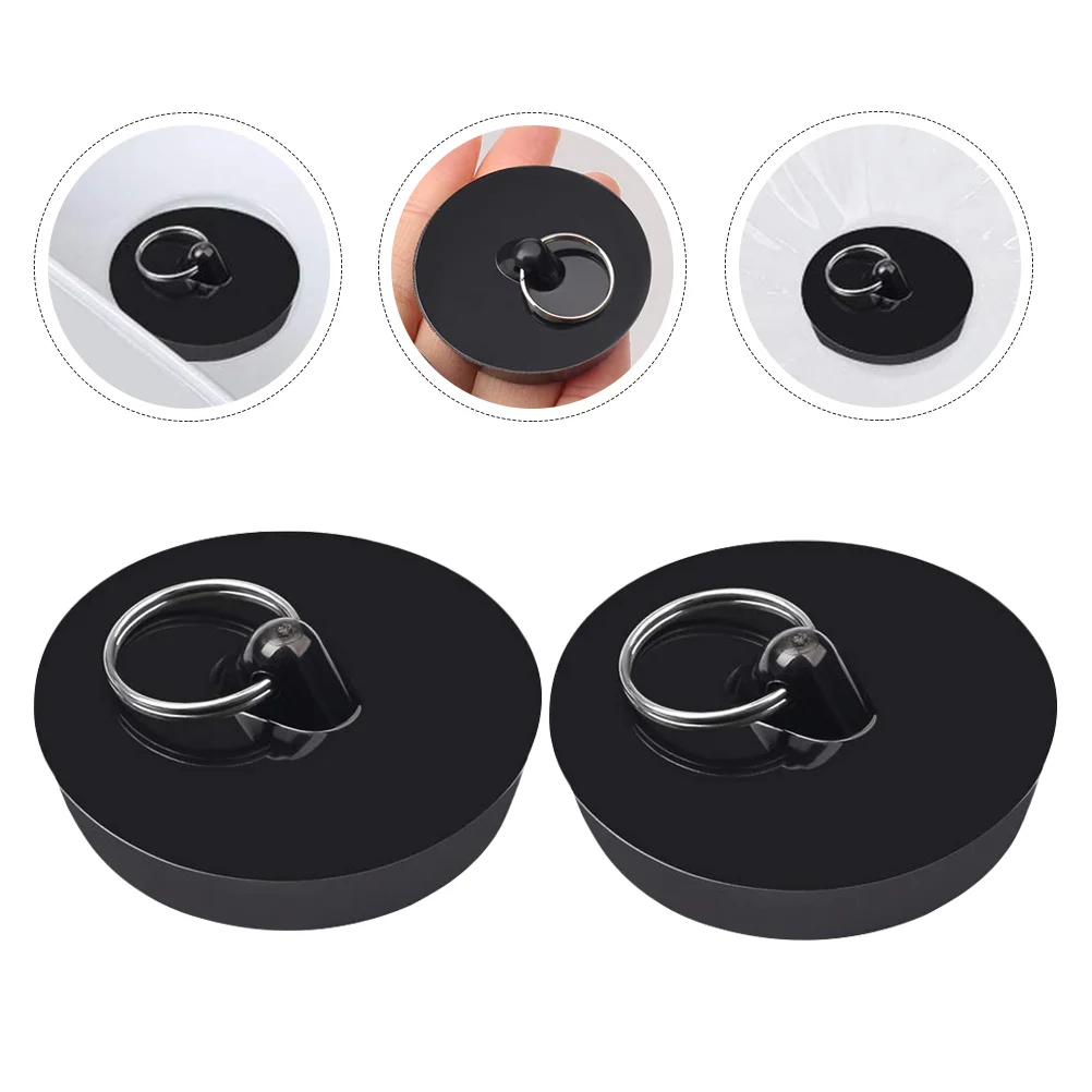 

4 Pcs Sink Stopper Replacement Rubber Sink Stopper Rubber Sealing Cap Absorb Water Bath Plugs Tub Garbage Disposal Stopper