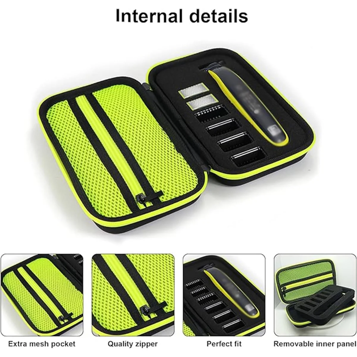 Дорожный чехол для бритвы OBlade Pro QP6520/70 QP6510/70/QP6530/70 ящик хранения электрического