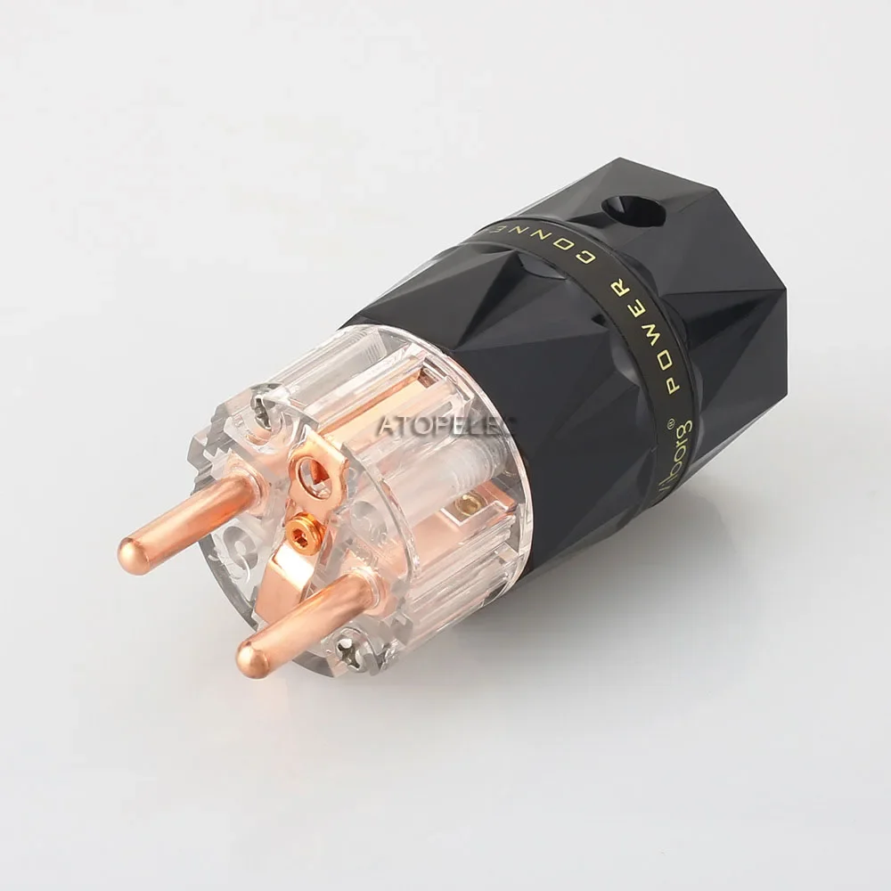 Прозрачный медный штекер VIBORG 99 998% |