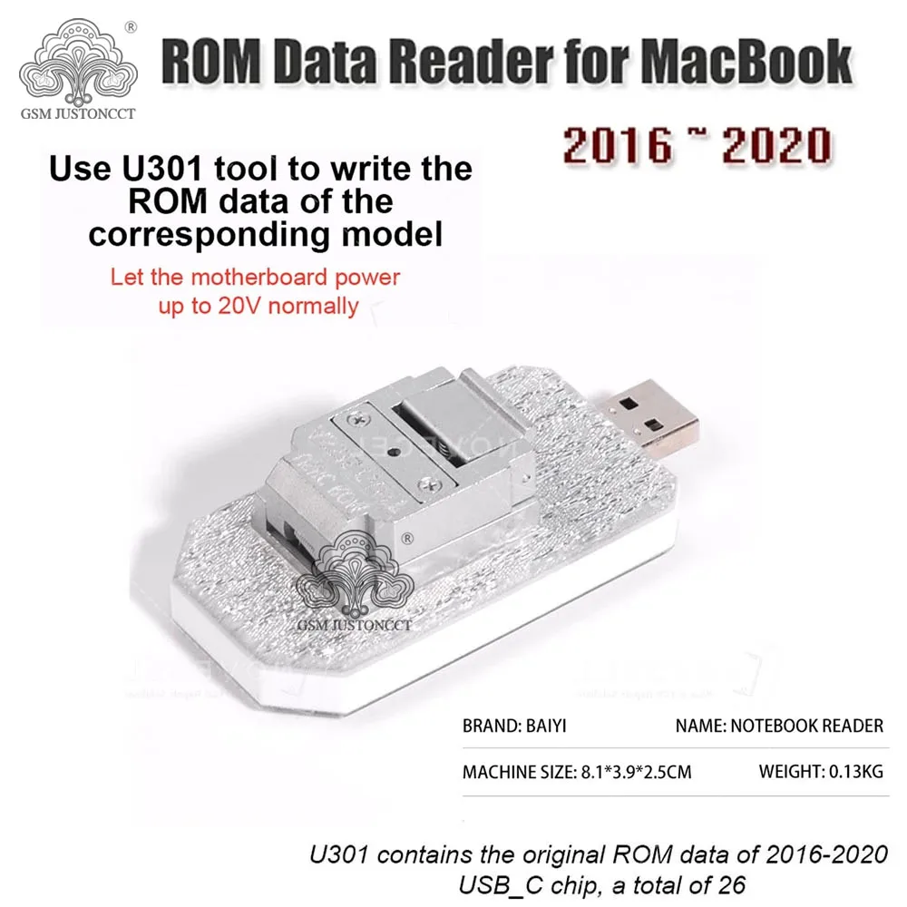 U301 устройство для чтения и записи ноутбука USB _ C ROM чипы данные ...
