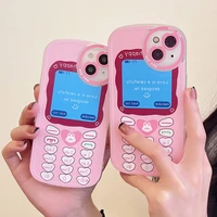 pink phs smart girl phone case for iphone 13 pro max case iphone 11 12 pro max xr 6s 7 8 plus x xs max se 2 3 2022 cover soft