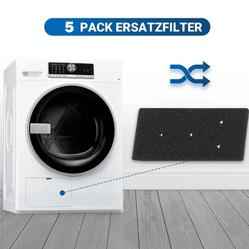 5 упаковок 481010716911 Запасные части для губки фильтра пенного выпарителя сушильной