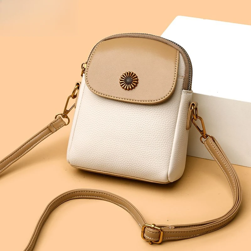 Женская новинка 2023 года простая универсальная модная сумка через плечо из мягкой