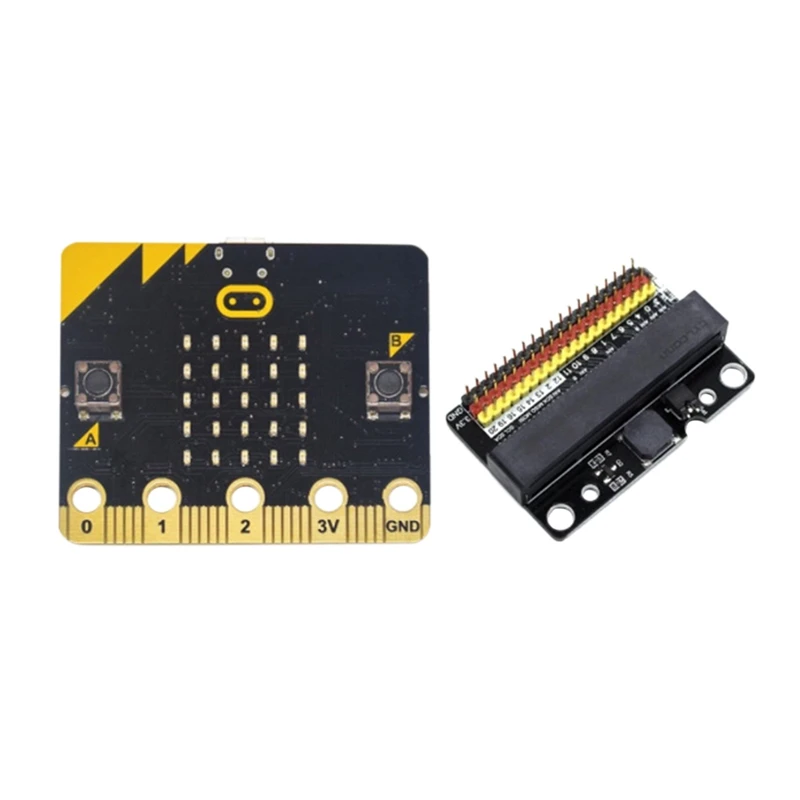 

BBC Micro:Bit стартовый комплект с Microbit BBC IO V1.0 Плата расширения DIY проектов программируемая обучающая макетная плата