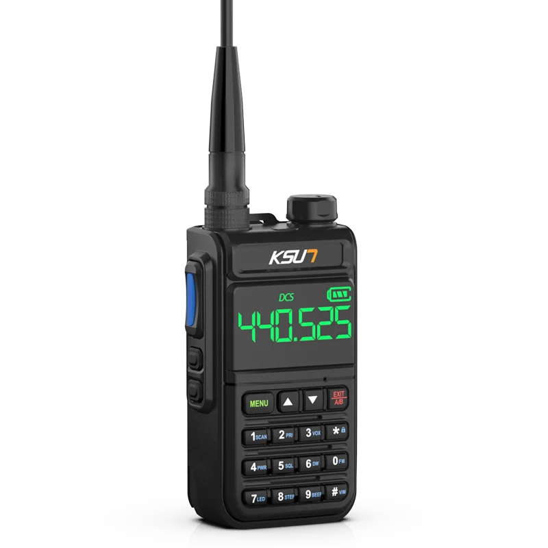 air band radio ham radio amateur long range walkie talkie wireless set fm two way radio receiver transceiver number key ksun78d free global shipping