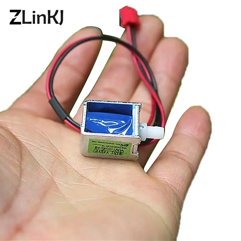 

DC 6V Micro 2-position 2-way Solenoid Valve Normally Closed DC Valve Vacuum Mini Electromagnetic Valve N/C Air Switch