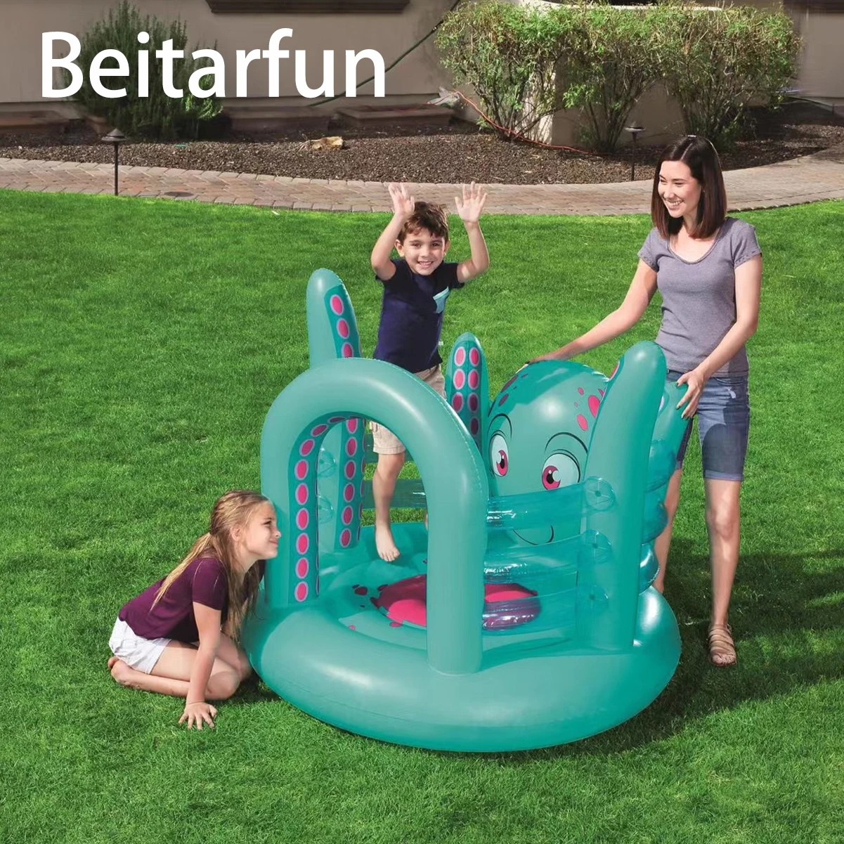 Бесплатная доставка надувной батут-замок батут игрушка-батут для детей Детский