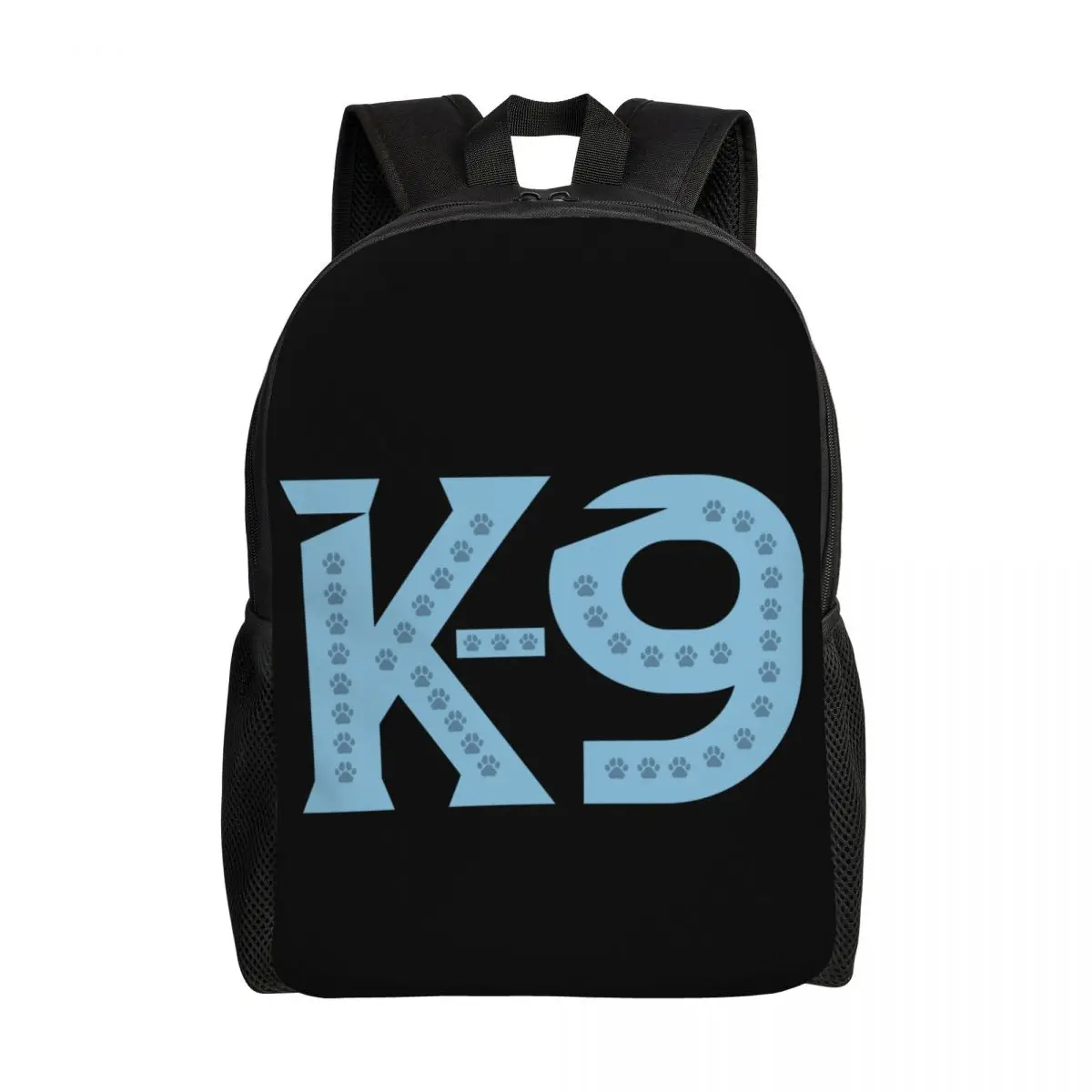 K9 Handler Police Dog 3D Printing Backpack for Girls Boys College School Travel Bags Women Men Bookbag Fits 15 Inch Laptop